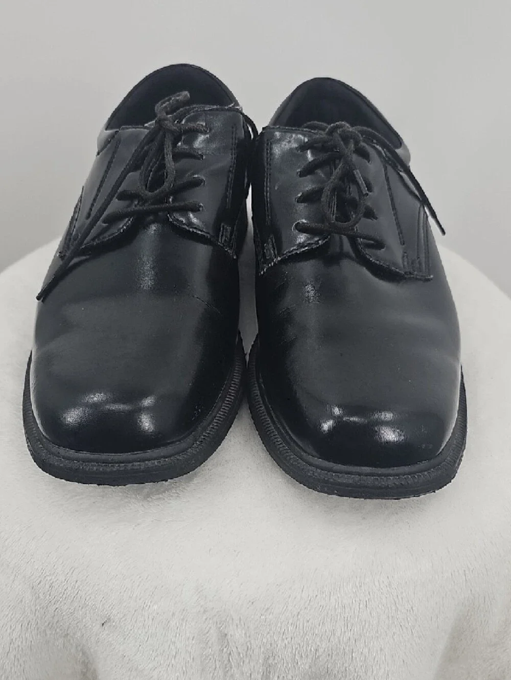 Nunn Bush Oxford Men's Black Lace-Up Leather Dress Shoes Size 11M